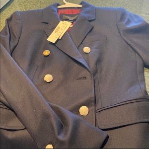 NWT JCrew double breasted blazer size 2